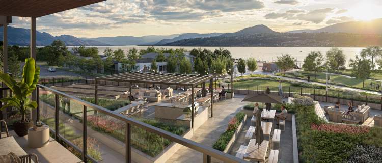 On the podium roof is a terrace with over 8,000 sq ft of well-curated amenities.