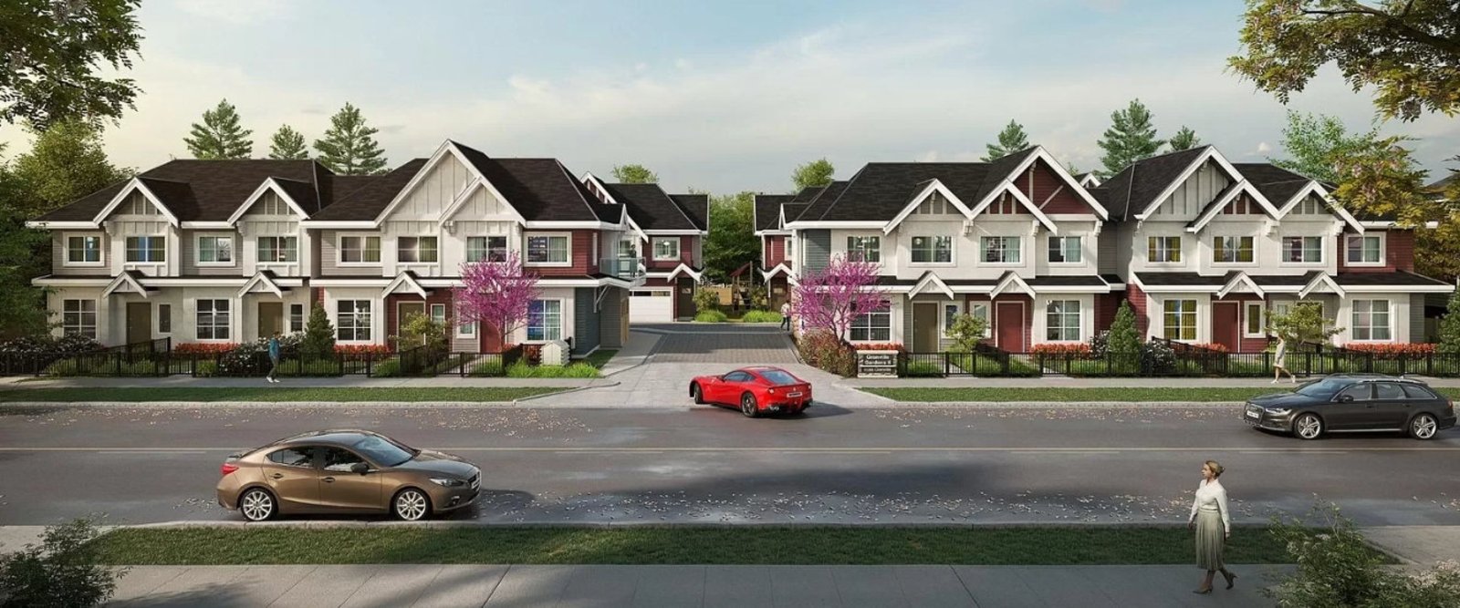 A 16-unit townhome development in McLennan South.