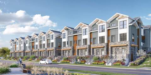 Harmony Townhomes By Apcon Group Is A Collection Of 44 Family-oriented Residences.