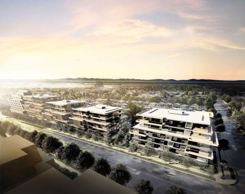 Holm By Enrich Developments Is A Mixed-use Project With Commercial Space And 200 Condos.
