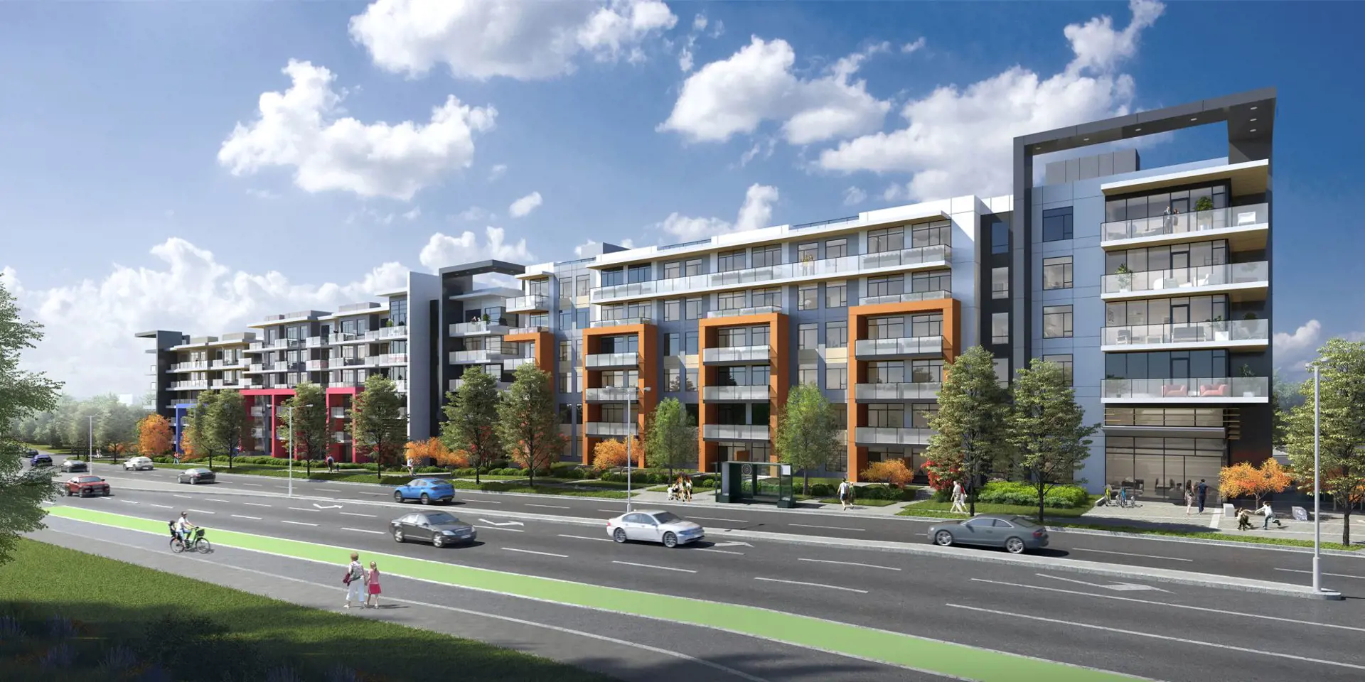 Nova by Mortise is a master-planned community of 339 condos and 31 townhomes.