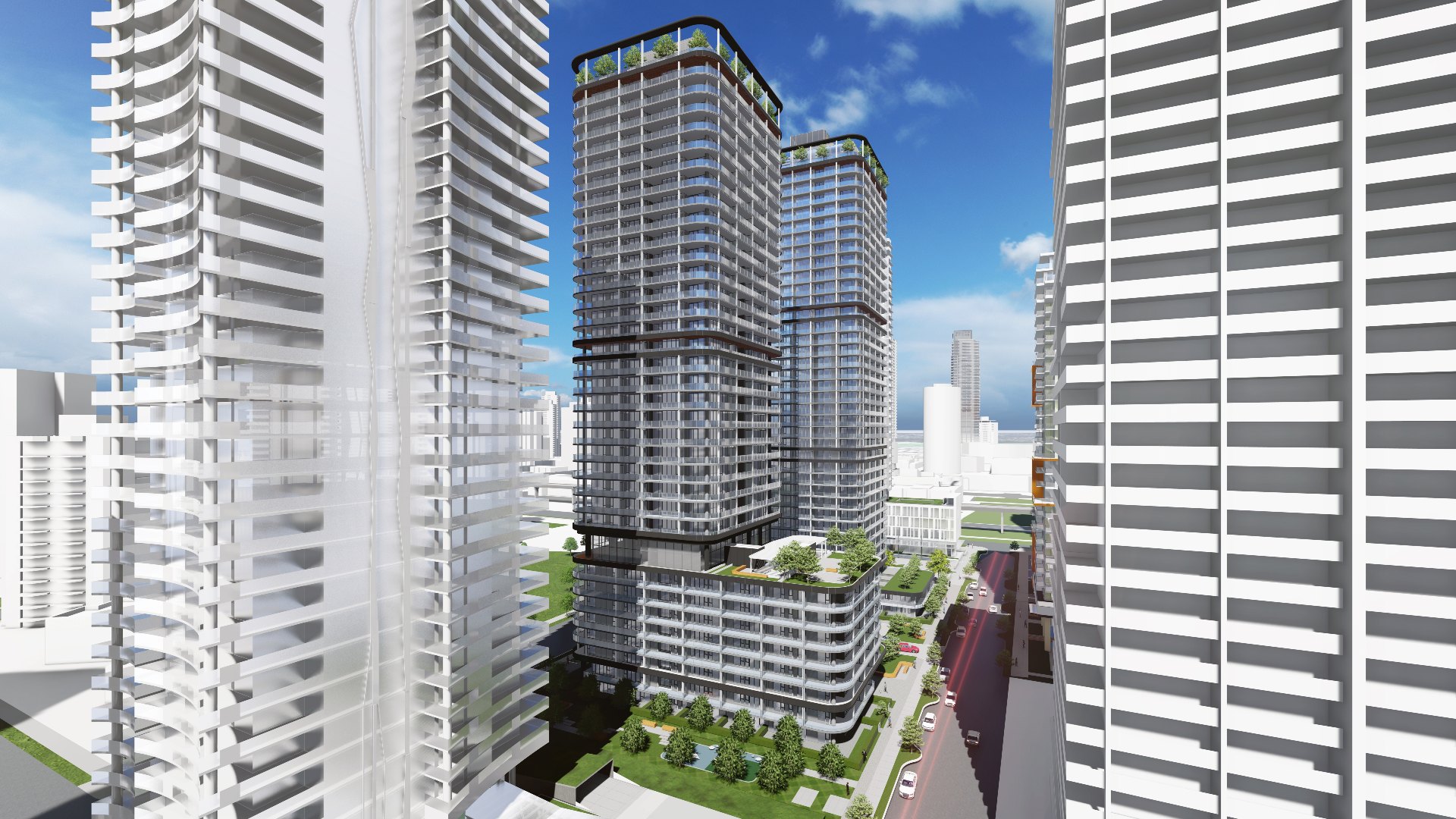 Reign at Metrotown by Wesgroup Properties at 6280 Willingdon Avenue
