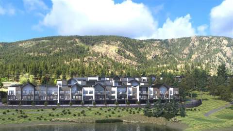 A Collection Of 58 Luxury Lakefront Townhomes On Shannon Lake In West Kelowna.