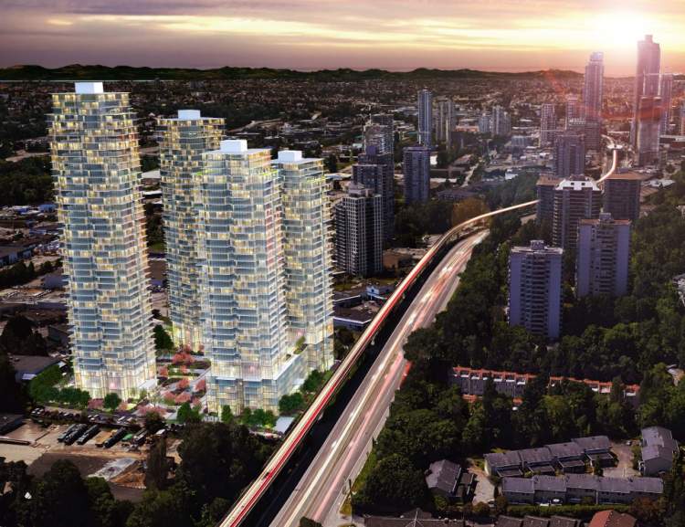 Bassano by Boffo is a new Burnaby multi-family development of four condominum towers.