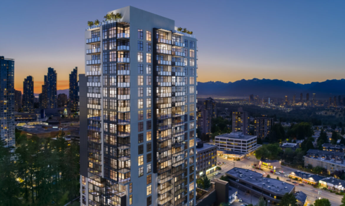 Metro21 by Shokai is a mixed condominium and rental apartment highrise in Burnaby.