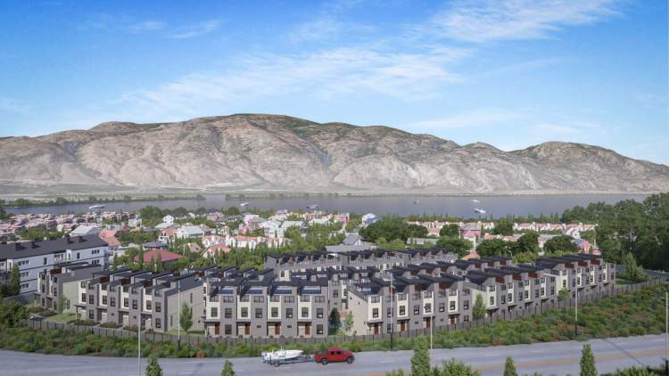 Mojave Living by Kaiya Construction is an Osooyos residential community of 50 townhomes.