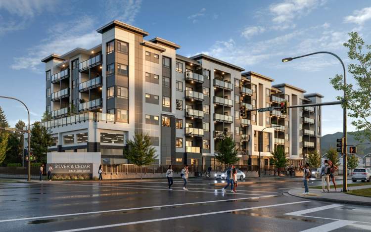 Silver & Cedar by Redekop | Faye is a 6-storey mid-rise offering 98 condominiums.