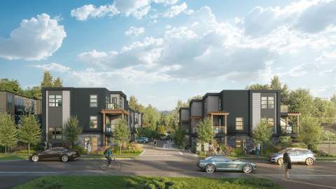 The Osprey Is A Boutique Collection Of 14 Saanich Luxury Townhouses.