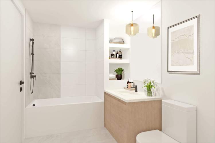 Indulge in the epitome of modern living in a Vertex bathroom.