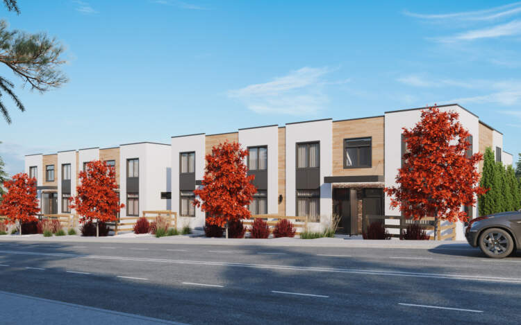 Newton Townhomes is a boutique Vernon townhome development by Boxfort Homes.