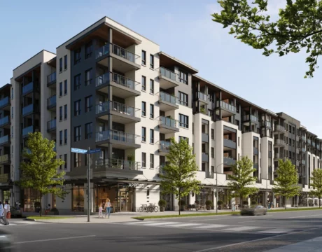 Nido By Wanson Group Is A Mixed-use, Mixed-tenure Metrotown Mid-rise.