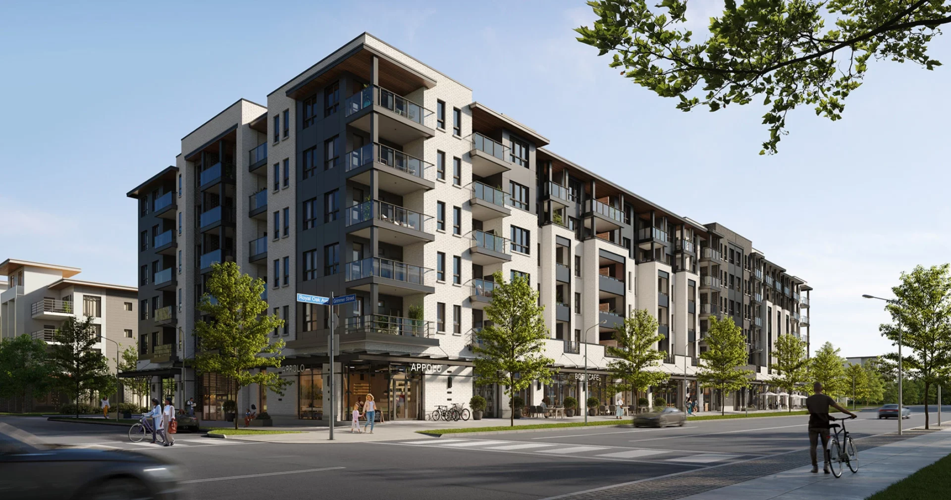 Nido by Wanson Group is a mixed-use, mixed-tenure Metrotown mid-rise.