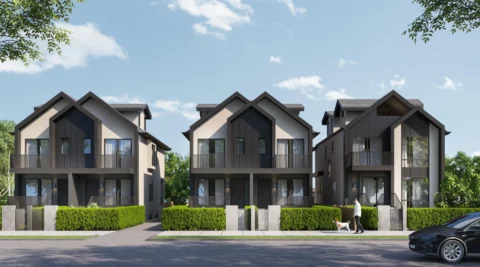 August At Laurel + W64 By Citrine Homes Is A Collection Of Eight Duplex Homes.