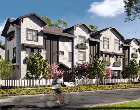 Gordon Square Townhomes By Paddington Properties Is A 32-unit Langley Townhome Development.