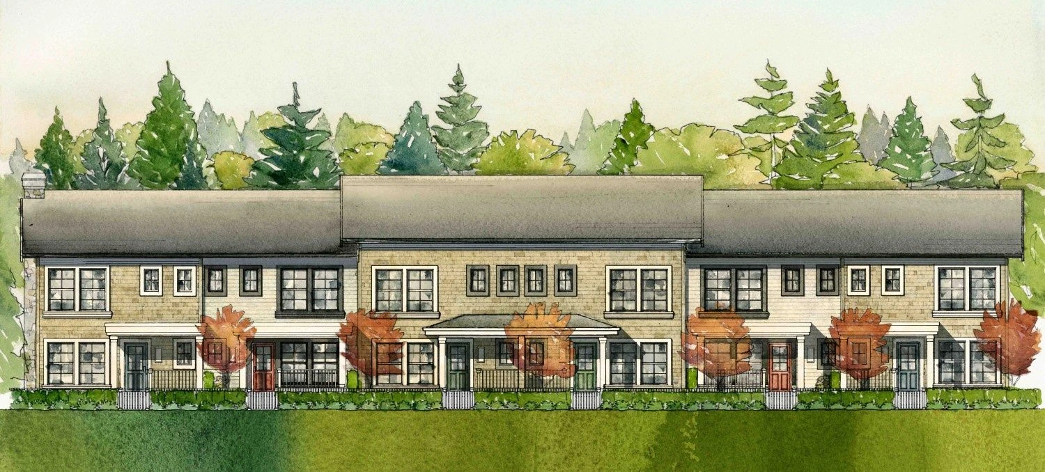 Leah Fort Langley by Conwest Developments is a collection of 41 Pioneer-style townhomes.