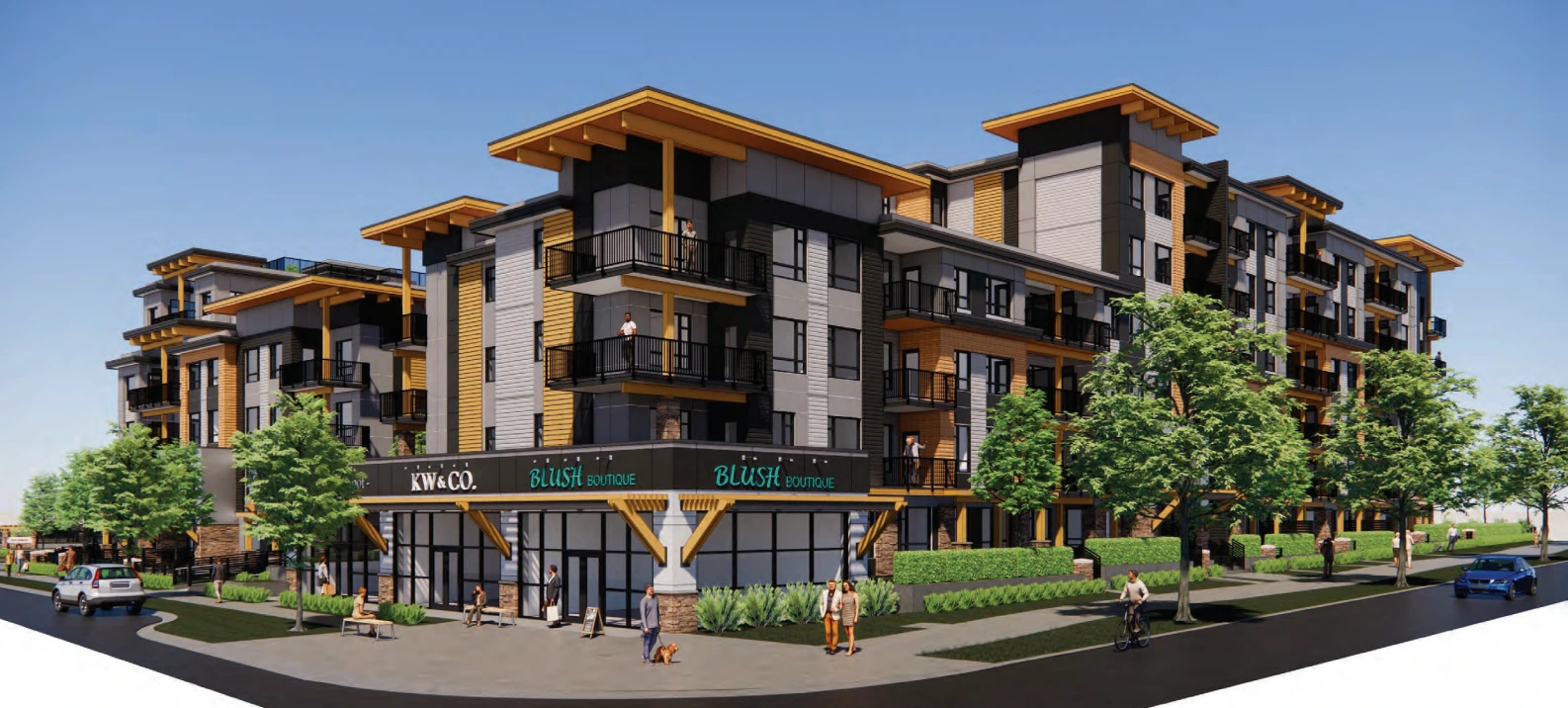 Walnut Park Langley is a collection of 211 condominiums by Quadra Homes.