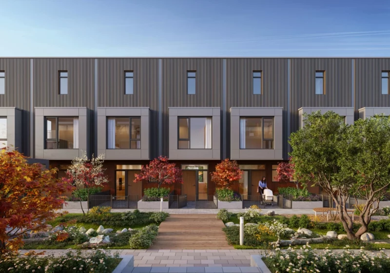 Enzo Townhomes by Careston Properties is a collection of 20 upscale strata homes.