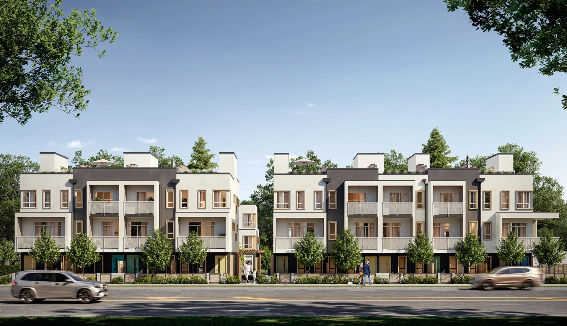 Oaklyn by Western Construction is a collection of 18 luxury Oakridge townhomes.
