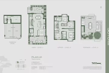 SOTO on West 28th A1 floor plan.