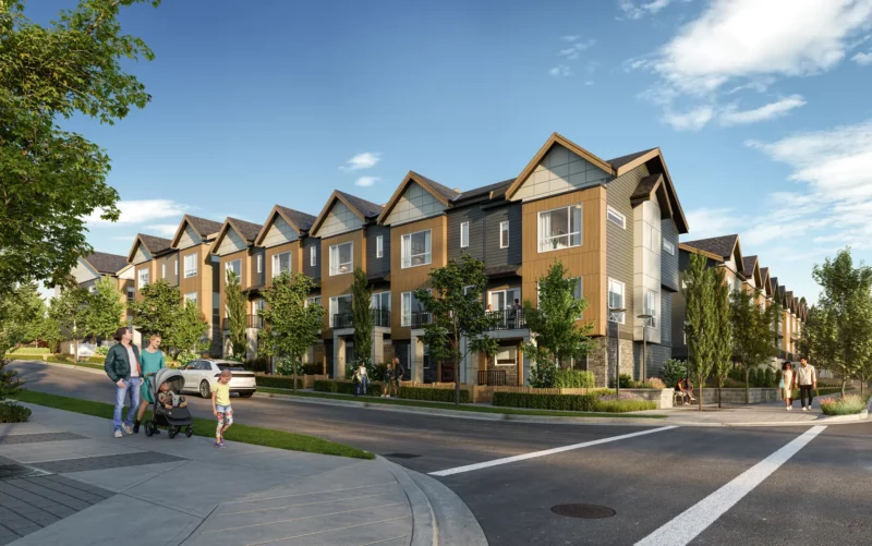 Liberty Encore is an 88-unit townhome development by Platinum Group.