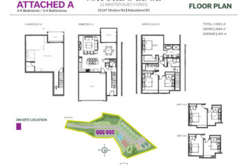 Nature's Edge attached floorplan A.