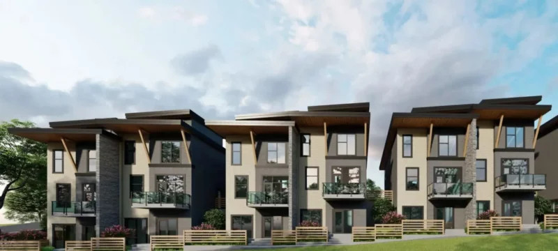 Riverside View by Panorama West Group is a 30-unit North Surrey townhome development.