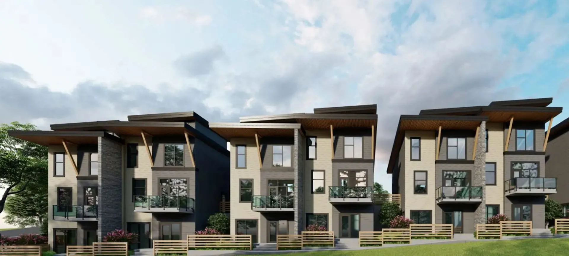 Riverside View by Panorama West Group is a 30-unit North Surrey townhome development.