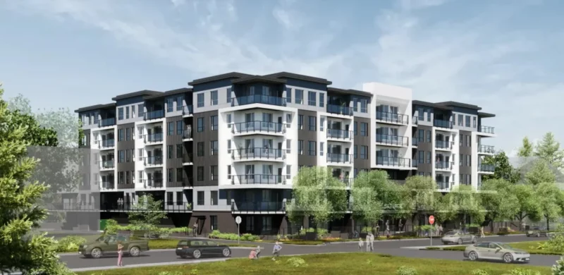 The Merchant by Wesmont Homes is a 6-storey, 136-unit Langley condo developent.