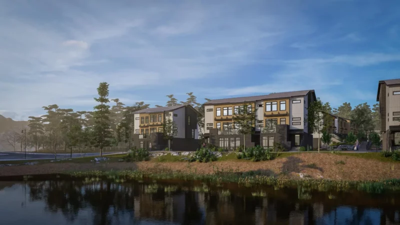 The Pines is a 45-unit townhome development by NADG.