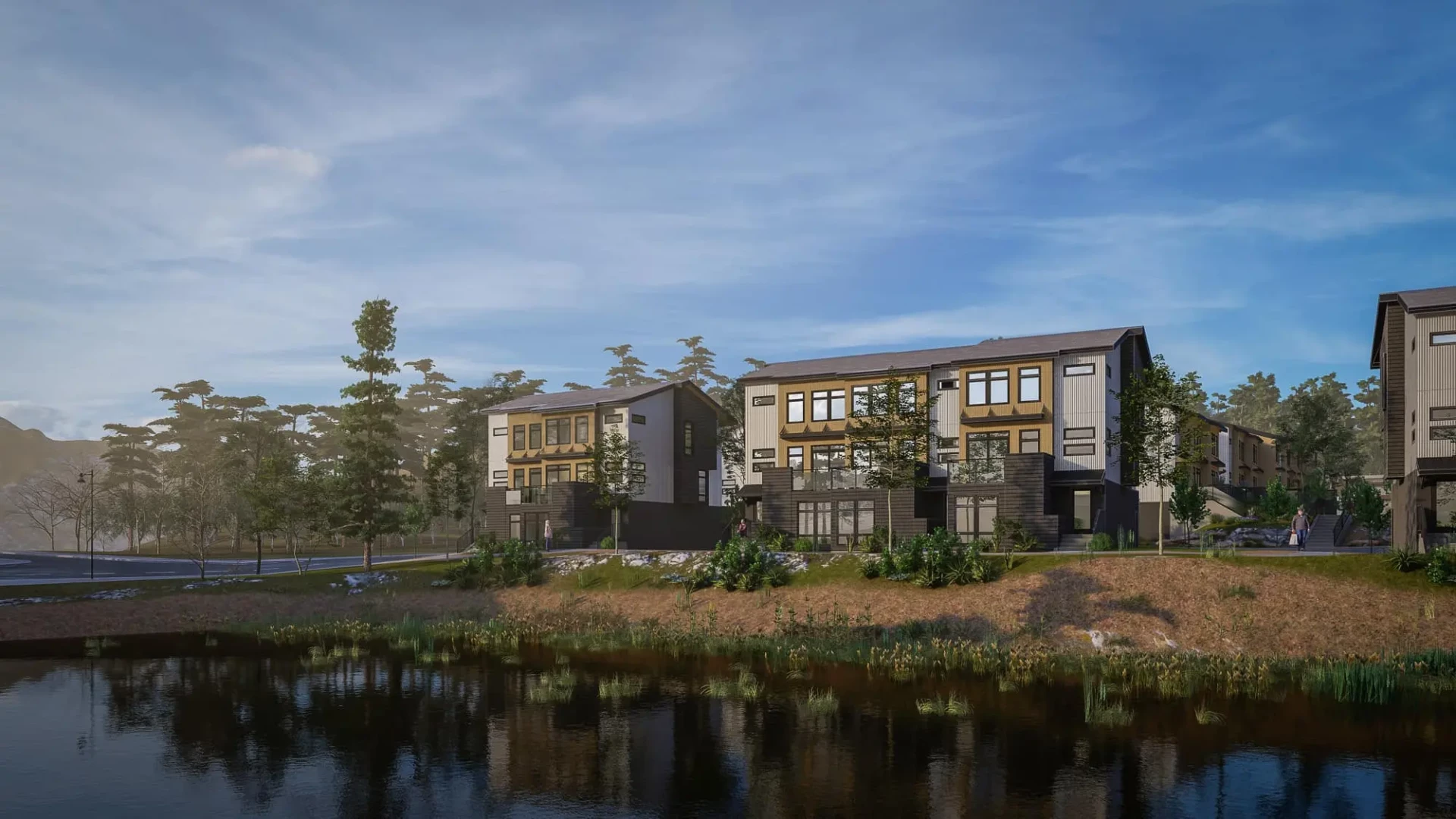 The Pines is a 45-unit townhome development by NADG.