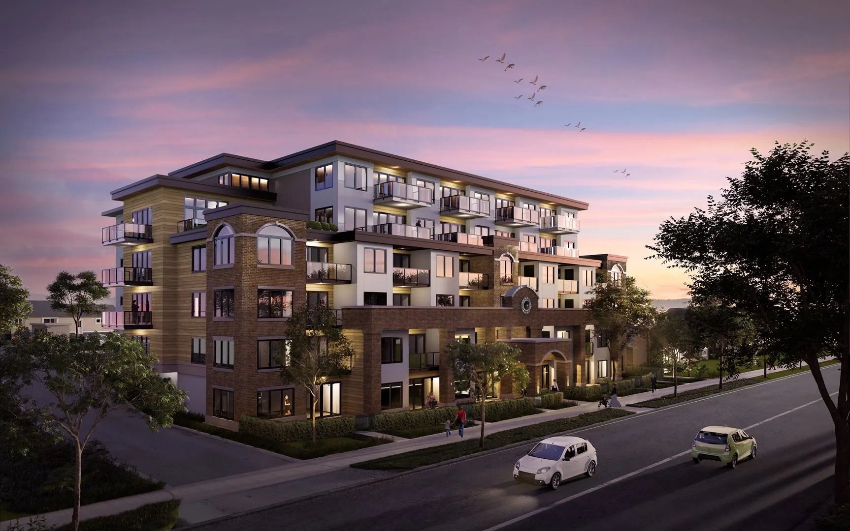 The Station by Parkshore Projects is a 69-unit Central Nanaimo condominium building.