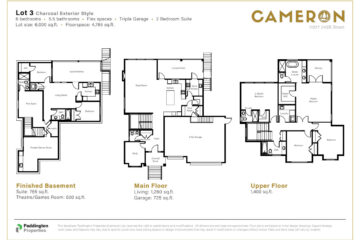 Cameron by Paddington Charcoal floorplan.