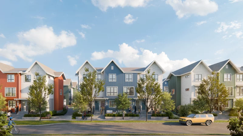 Mercer Village is a mixed-use, master-planned Queensborough community by Plat:form Properties + Domus Homes.