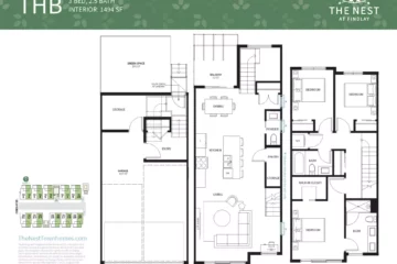 The Nest at Findlay Floor Plans