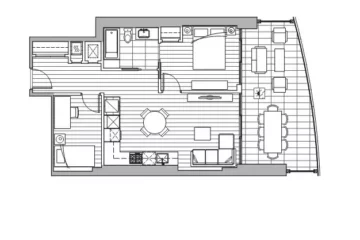 Circle at Concord Brentwood A1 floorplan.